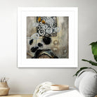 Signe de terre 3 (Détail 2) by Sylvie Cloutier on GIANT ART - grey abstract