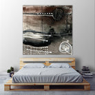 Fatalité (Détail 2) by Sylvie Cloutier on GIANT ART - white abstract