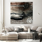 Fatalité (Détail 2) by Sylvie Cloutier on GIANT ART - white abstract