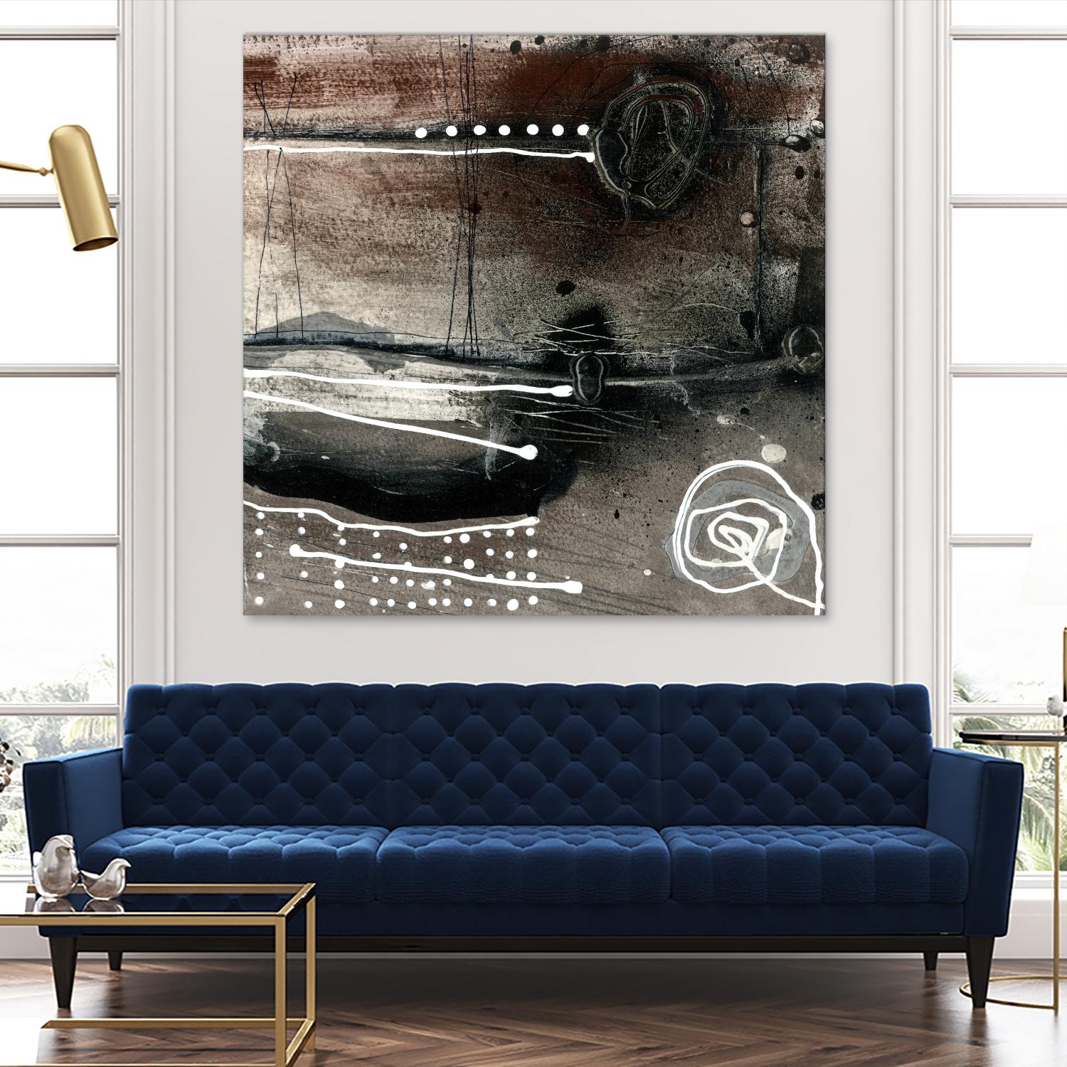 Fatalité (Détail 2) by Sylvie Cloutier on GIANT ART - white abstract