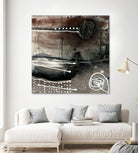 Fatalité (Détail 2) by Sylvie Cloutier on GIANT ART - white abstract