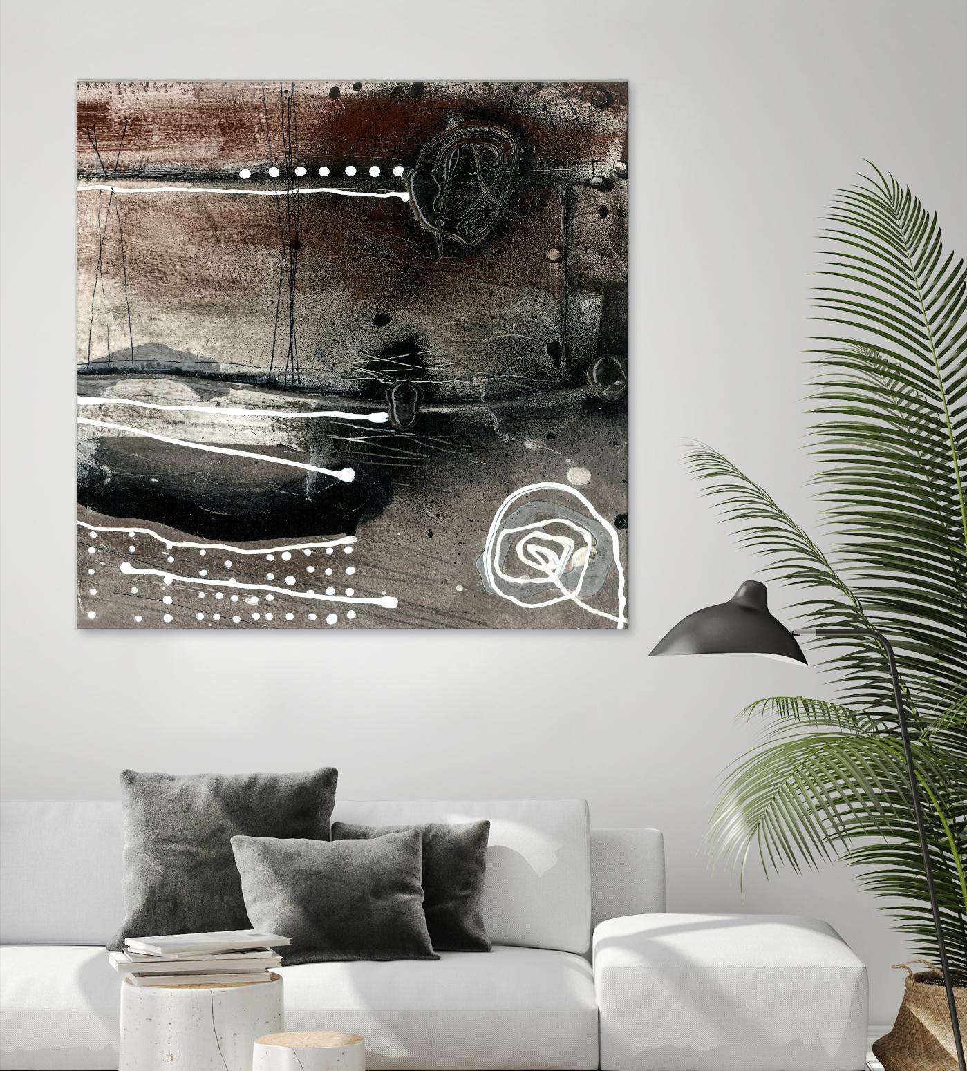 Fatalité (Détail 2) by Sylvie Cloutier on GIANT ART - white abstract