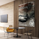 Fatalité (Détail 2) by Sylvie Cloutier on GIANT ART - white abstract