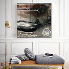 Fatalité (Détail 2) by Sylvie Cloutier on GIANT ART - white abstract