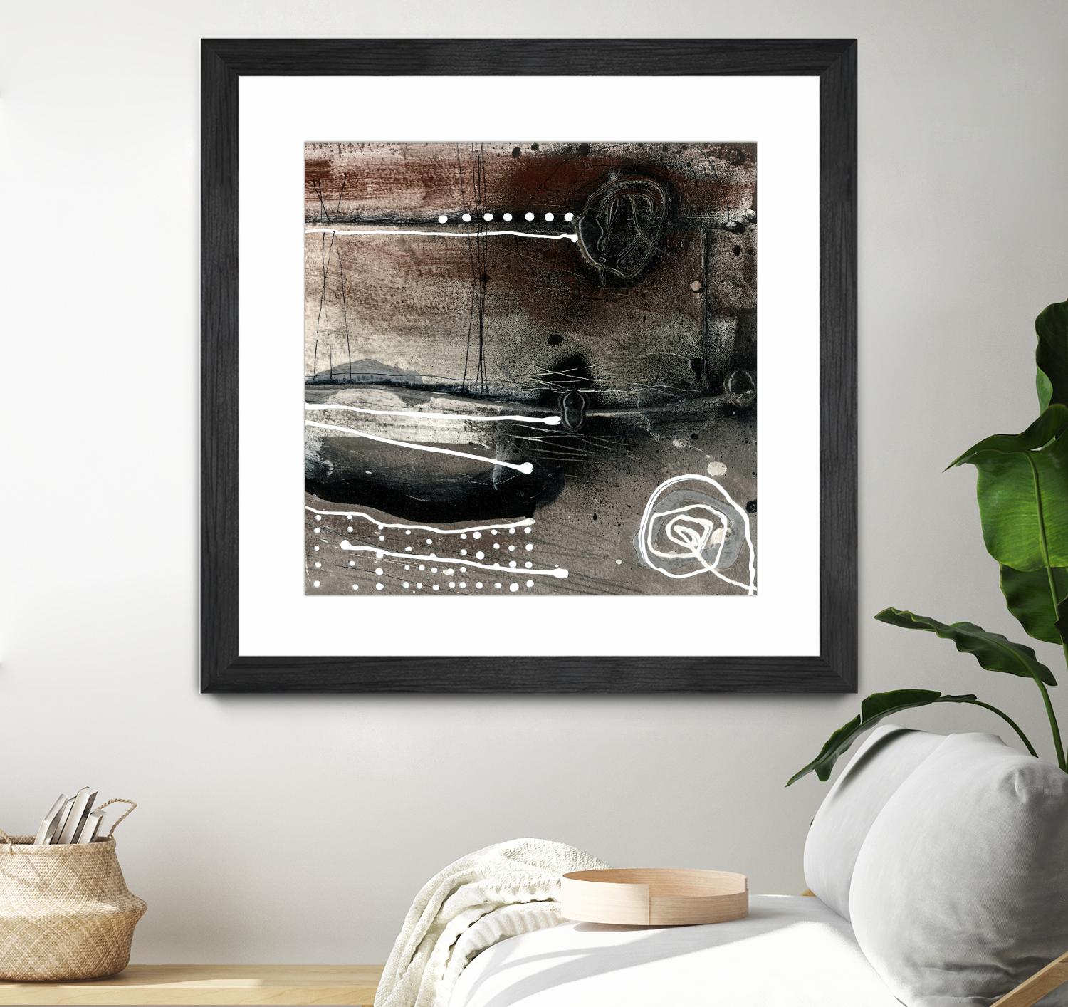 Fatalité (Détail 2) by Sylvie Cloutier on GIANT ART - white abstract