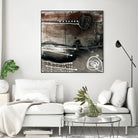 Fatalité (Détail 2) by Sylvie Cloutier on GIANT ART - white abstract