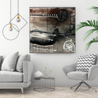 Fatalité (Détail 2) by Sylvie Cloutier on GIANT ART - white abstract