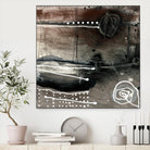 Fatalité (Détail 2) by Sylvie Cloutier on GIANT ART - white abstract