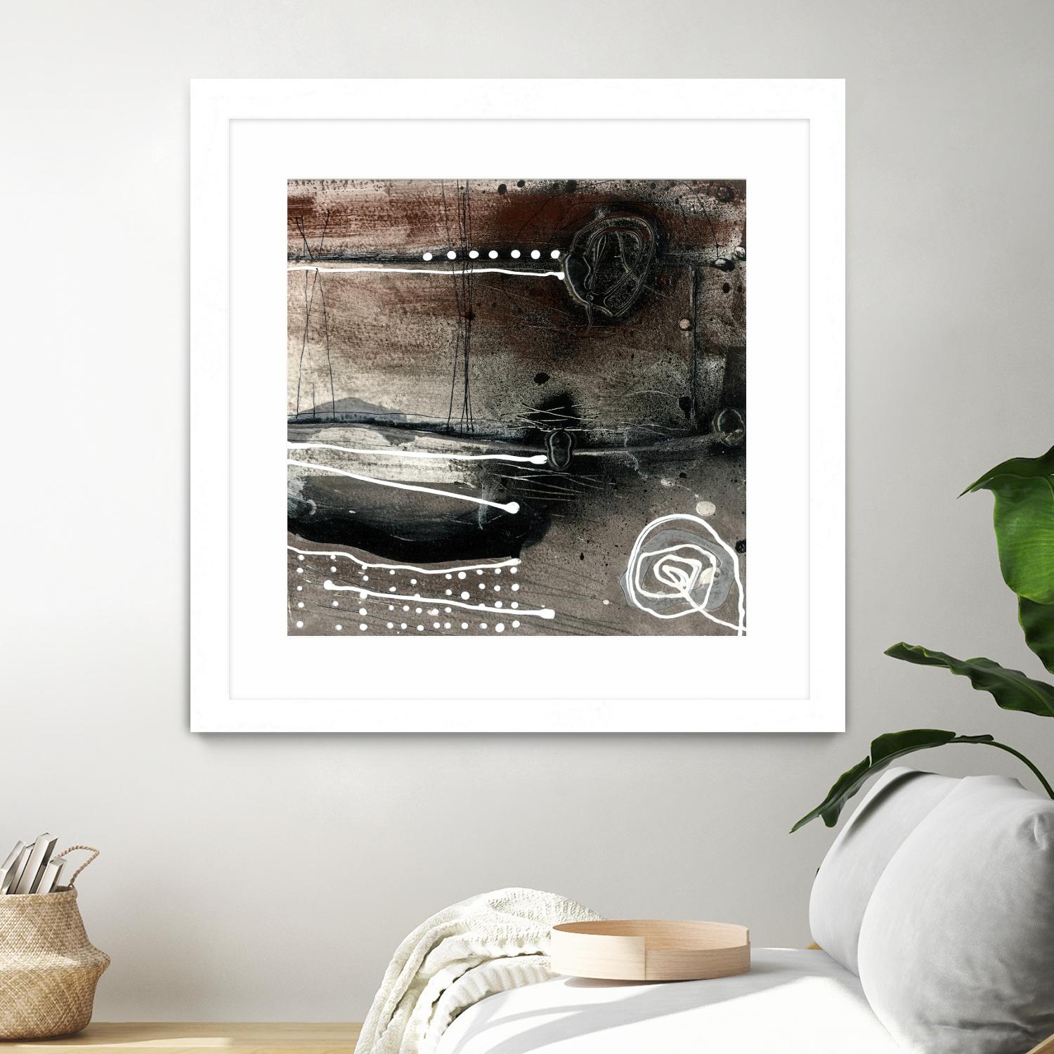 Fatalité (Détail 2) by Sylvie Cloutier on GIANT ART - white abstract