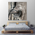 Fatalité (Détail 3) by Sylvie Cloutier on GIANT ART - white abstract