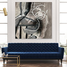 Fatalité (Détail 3) by Sylvie Cloutier on GIANT ART - white abstract