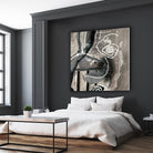 Fatalité (Détail 3) by Sylvie Cloutier on GIANT ART - white abstract