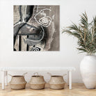 Fatalité (Détail 3) by Sylvie Cloutier on GIANT ART - white abstract