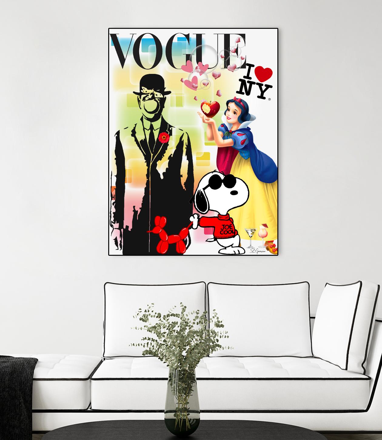 Be Cool by Carole St-Germain on GIANT ART - red digital snow white