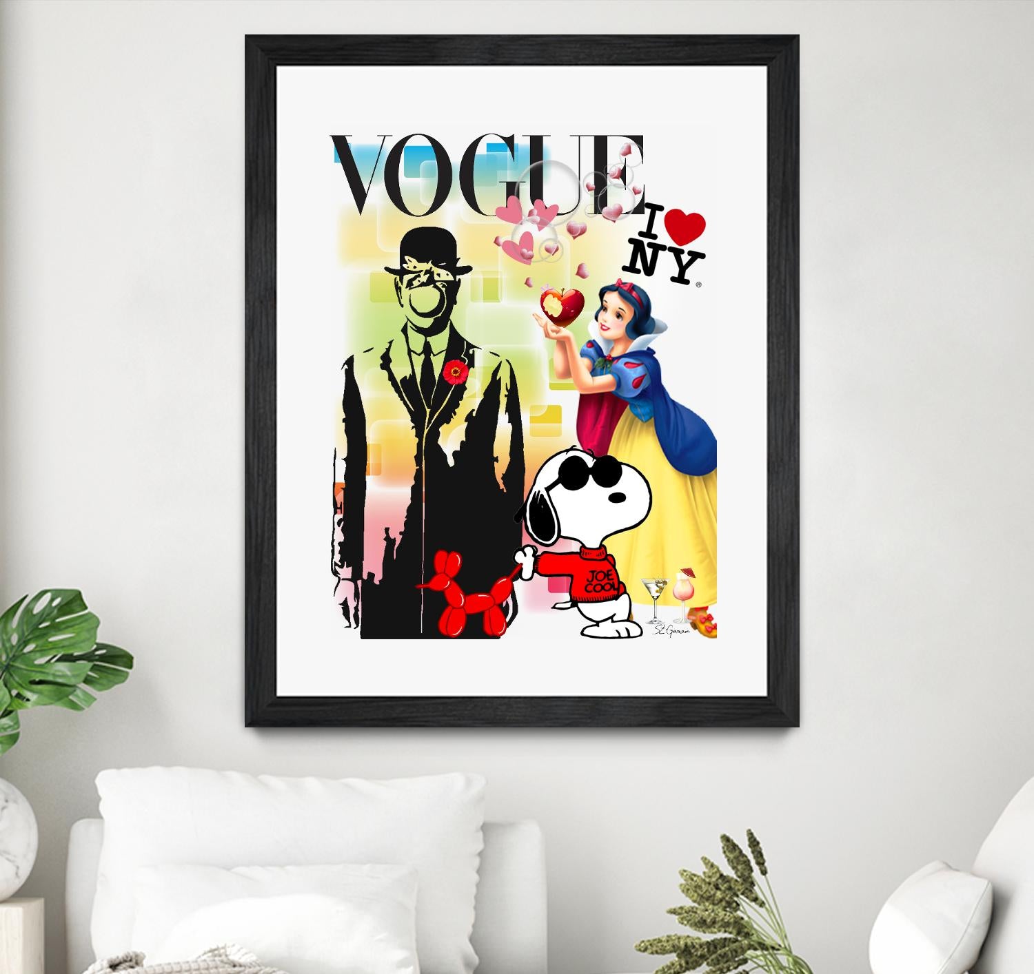 Be Cool by Carole St-Germain on GIANT ART - red digital