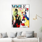 Be Cool by Carole St-Germain on GIANT ART - red digital snow white