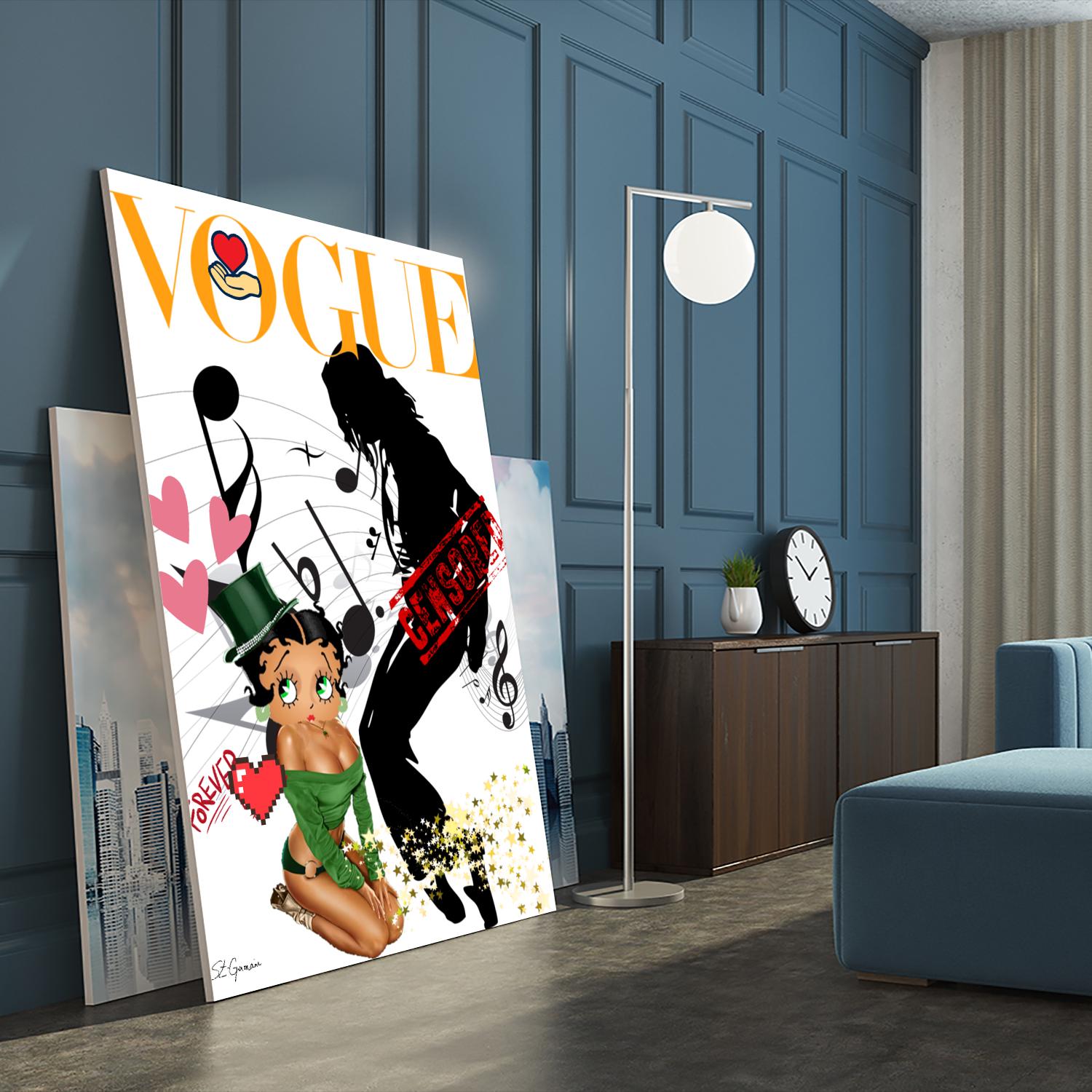 Censored by Carole St-Germain on GIANT ART - pink digital music