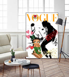 Censored by Carole St-Germain on GIANT ART - pink digital music