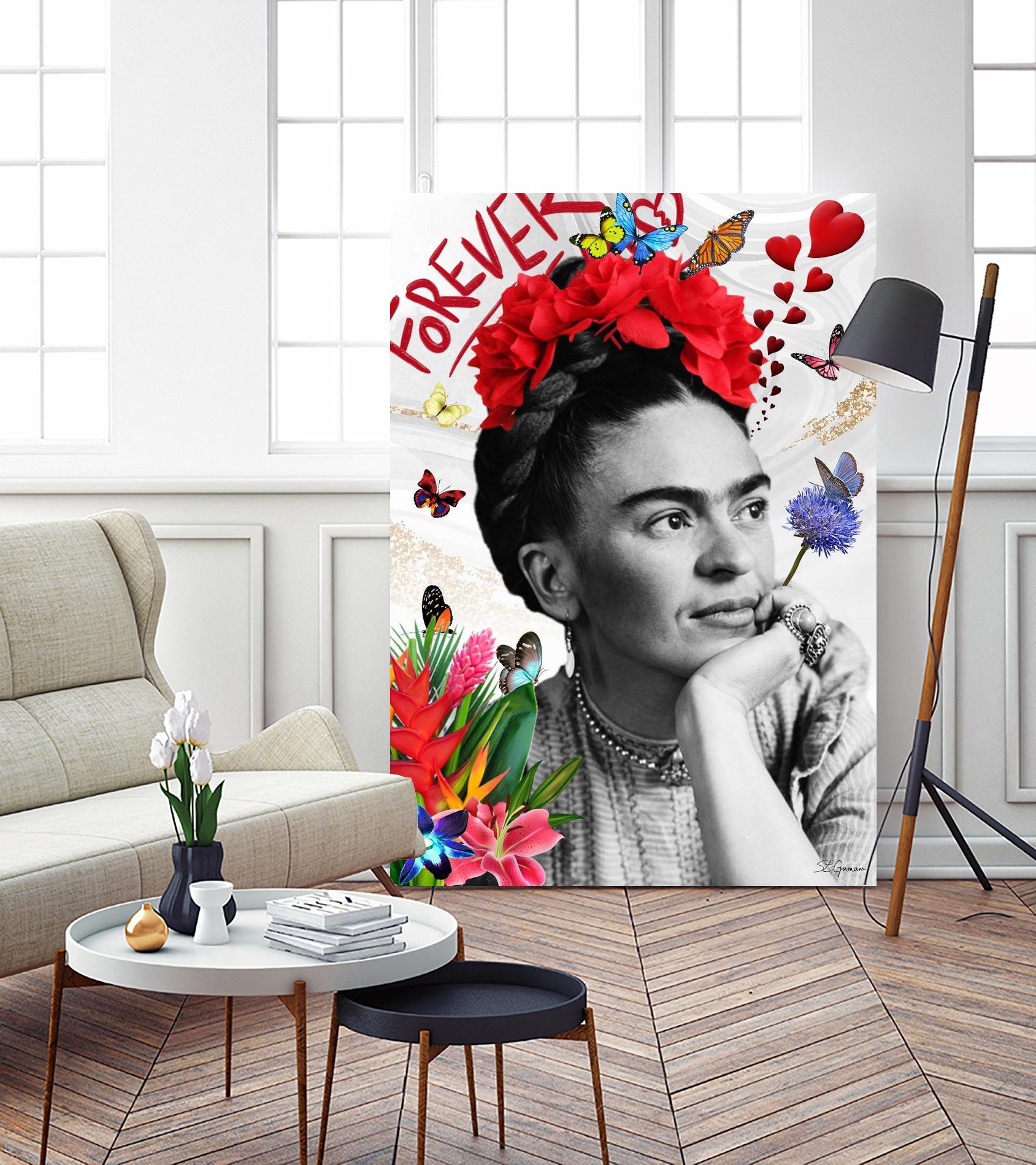 Forever by Carole St-Germain on GIANT ART - red photograph frida khalo