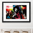 Peace and Love by Carole St-Germain on GIANT ART - red digital pari match