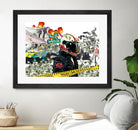 Urban Street by Carole St-Germain on GIANT ART - red digital police