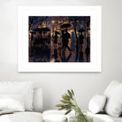 Autour de nous by Denis Nolet on GIANT ART - black figurative artistes du québec