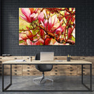 Connection by Mary McLorn Valle on GIANT ART - green floral