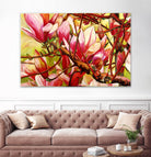 Connection by Mary McLorn Valle on GIANT ART - green floral