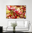 Connection by Mary McLorn Valle on GIANT ART - green floral