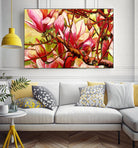 Connection by Mary McLorn Valle on GIANT ART - green floral