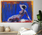 Resti by Jacques Clement on GIANT ART - blue nude