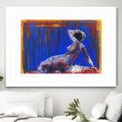 Resti by Jacques Clement on GIANT ART - blue nude