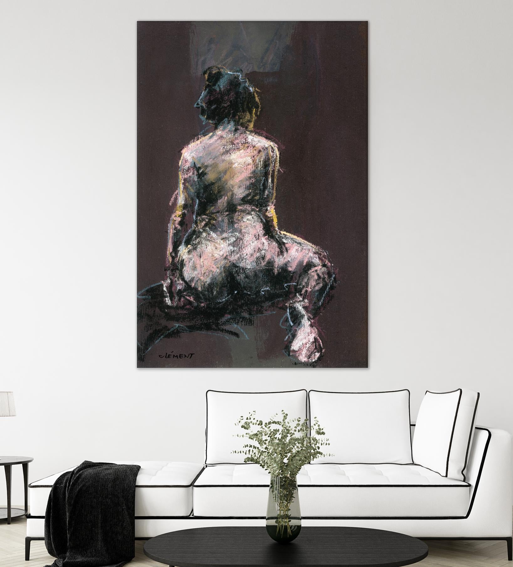 Elvas by Jacques Clement on GIANT ART - beige nude