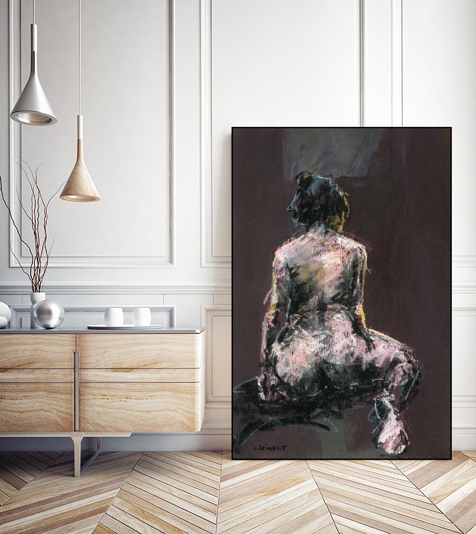 Elvas by Jacques Clement on GIANT ART - beige nude