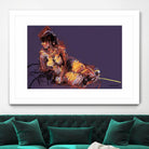 Nude I by Jacques Clement on GIANT ART - beige figurative pastel