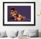 Nude I by Jacques Clement on GIANT ART - beige figurative pastel