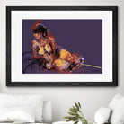 Nude I by Jacques Clement on GIANT ART - beige figurative pastel