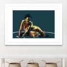 Nude II by Jacques Clement on GIANT ART - beige figurative pastel