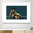 Nude II by Jacques Clement on GIANT ART - beige figurative pastel