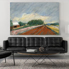 Pastel Landscape V by Jacques Clement on GIANT ART - blue landscape