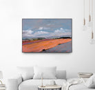 Pastel Landscape VIII by Jacques Clement on GIANT ART - green landscape