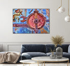 Rusty Gear by Jean-François Dupuis on GIANT ART - blue photo art