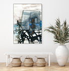 Chutes - T1 by Sylvie Cloutier on GIANT ART - grey abstract