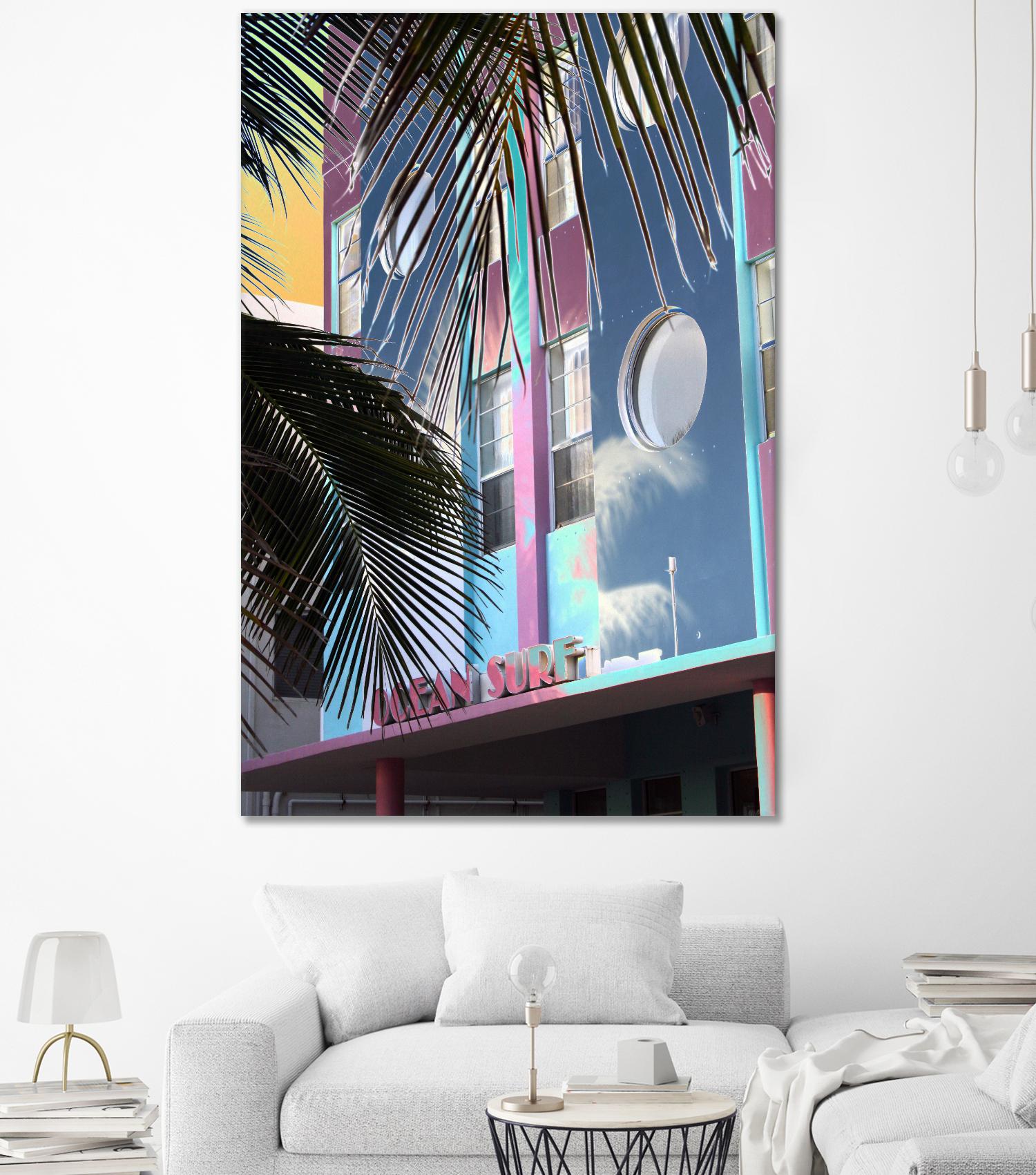 Ocean Surf by Rene Griffith on GIANT ART - pink tropical