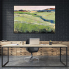 Colorful Landscape II by Jacques Clement on GIANT ART - blue landscape