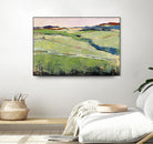 Colorful Landscape II by Jacques Clement on GIANT ART - blue landscape