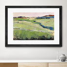 Colorful Landscape II by Jacques Clement on GIANT ART - pink landscape champs