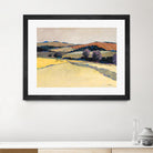 Colorful Landscape VI by Jacques Clement on GIANT ART - beige landscape pastel