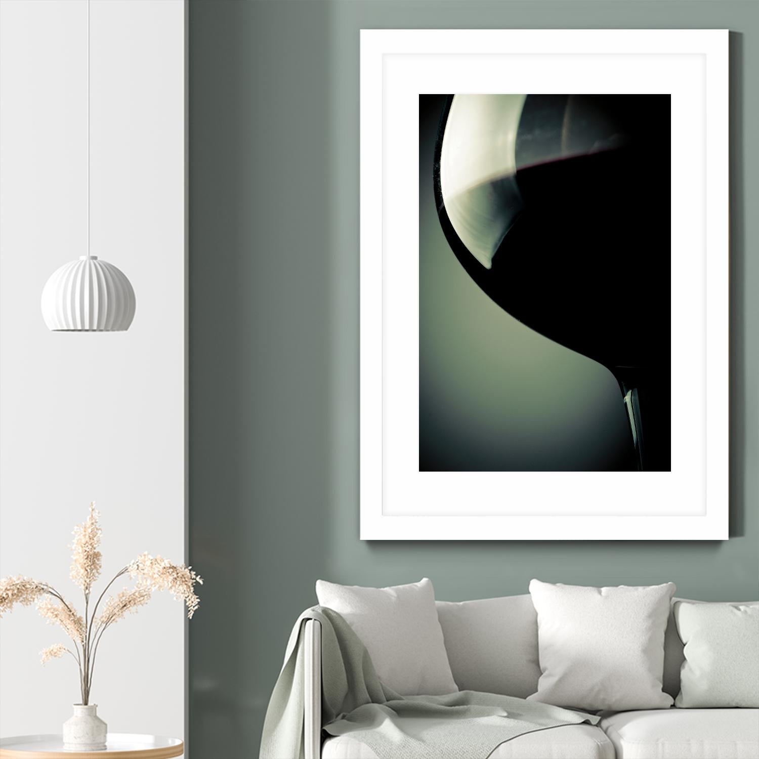 Vino tinto 8 by Jean-François Dupuis on GIANT ART - green fruit-food-drink glass