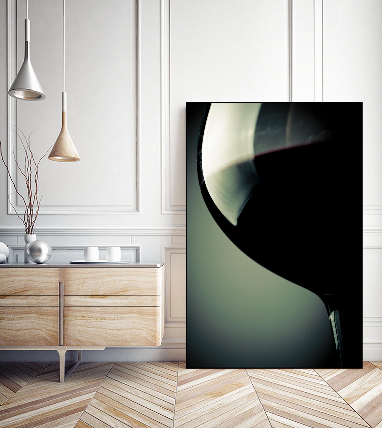 Vino tinto 8 by Jean-François Dupuis on GIANT ART - green fruit-food-drink glass